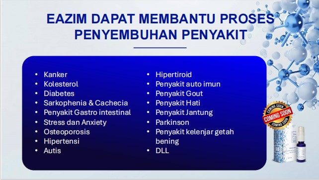eazim menyembuhkan penyakit